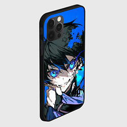 Чехол для iPhone 12 Pro Ёити Исаги art, цвет: 3D-черный — фото 2
