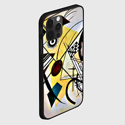 Чехол для iPhone 12 Pro Поперечная линия - Василий Кандинский, цвет: 3D-черный — фото 2