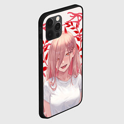 Чехол для iPhone 12 Pro Человек-бензопила - Power, цвет: 3D-черный — фото 2