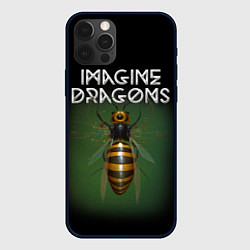 Чехол для iPhone 12 Pro Imagine Dragons рок, цвет: 3D-черный