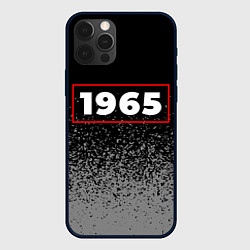 Чехол для iPhone 12 Pro 1965 - в красной рамке на темном, цвет: 3D-черный