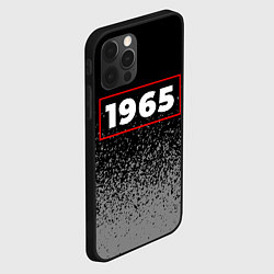 Чехол для iPhone 12 Pro 1965 - в красной рамке на темном, цвет: 3D-черный — фото 2