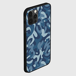Чехол для iPhone 12 Pro Камуфляжный узор, цвет: 3D-черный — фото 2