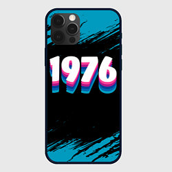 Чехол для iPhone 12 Pro Made in 1976: vintage art, цвет: 3D-черный