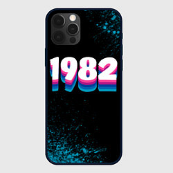 Чехол для iPhone 12 Pro Made in 1982: vintage art, цвет: 3D-черный