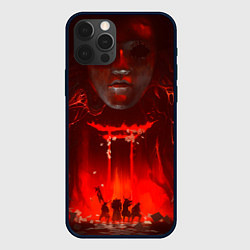 Чехол для iPhone 12 Pro Призрак Цусимы, цвет: 3D-черный