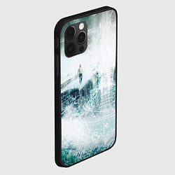 Чехол для iPhone 12 Pro Абстрактное свечение из будущего, цвет: 3D-черный — фото 2