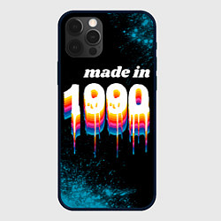 Чехол iPhone 12 Pro Made in 1990: liquid art