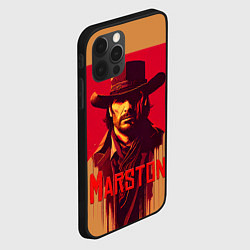 Чехол для iPhone 12 Pro John Marston poster, цвет: 3D-черный — фото 2