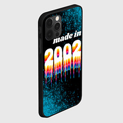 Чехол для iPhone 12 Pro Made in 2002: liquid art, цвет: 3D-черный — фото 2