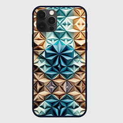 Чехол для iPhone 12 Pro Бумажный футуризм, цвет: 3D-черный