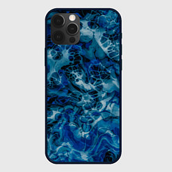 Чехол для iPhone 12 Pro Тёмный магический лёд, цвет: 3D-черный