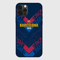 Чехол для iPhone 12 Pro Футбольные гранды барселона, цвет: 3D-черный
