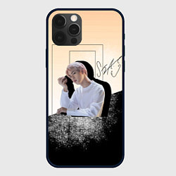 Чехол для iPhone 12 Pro Джин и его тень, цвет: 3D-черный