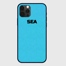 Чехол для iPhone 12 Pro Море мое, цвет: 3D-черный