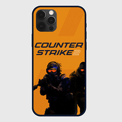 Чехол для iPhone 12 Pro Counter Strike 2, цвет: 3D-черный