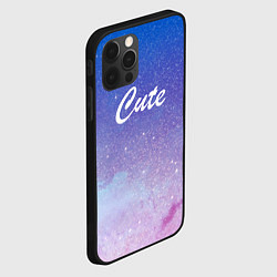 Чехол для iPhone 12 Pro Space Cute, цвет: 3D-черный — фото 2