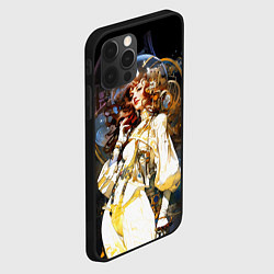 Чехол для iPhone 12 Pro Космическая принцесса, цвет: 3D-черный — фото 2