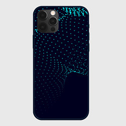 Чехол для iPhone 12 Pro Плавающие точки, цвет: 3D-черный