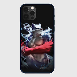 Чехол для iPhone 12 Pro Фенрир Фэру, цвет: 3D-черный