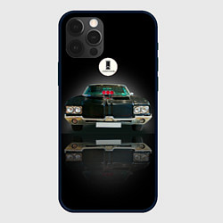 Чехол для iPhone 12 Pro Мощная спортивная машина Oldsmobile Cutlass, цвет: 3D-черный