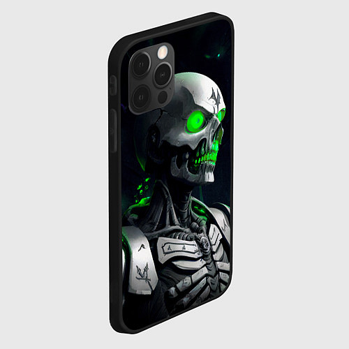 Чехол iPhone 12 Pro Necron / 3D-Черный – фото 2
