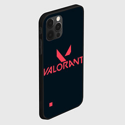 Чехол для iPhone 12 Pro Valorant игрок, цвет: 3D-черный — фото 2