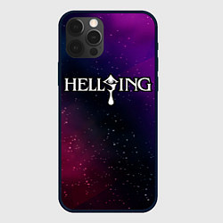 Чехол iPhone 12 Pro Hellsing gradient space