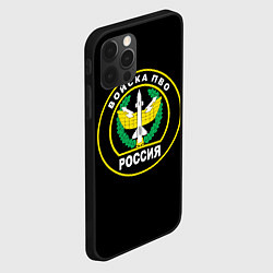 Чехол для iPhone 12 Pro ПВО России, цвет: 3D-черный — фото 2