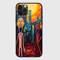Чехол для iPhone 12 Pro Зомби пришли за тобой, цвет: 3D-черный