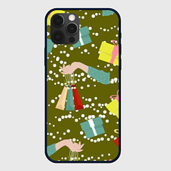 Чехол для iPhone 12 Pro Подарки и сувениры, цвет: 3D-черный