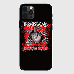 Чехол для iPhone 12 Pro Hazard, цвет: 3D-черный