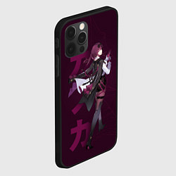 Чехол для iPhone 12 Pro Кафка Honkai, цвет: 3D-черный — фото 2