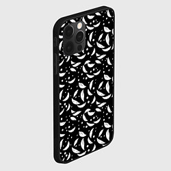 Чехол для iPhone 12 Pro Белый листопад, цвет: 3D-черный — фото 2