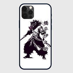 Чехол для iPhone 12 Pro Inosuke in dark colors, цвет: 3D-черный