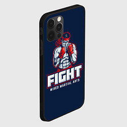 Чехол для iPhone 12 Pro Fight ММА, цвет: 3D-черный — фото 2