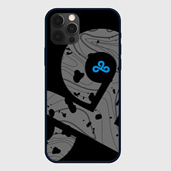 Чехол для iPhone 12 Pro Форма Cloud 9 black, цвет: 3D-черный