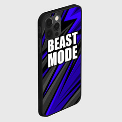 Чехол для iPhone 12 Pro Beast mode - синяя униформа, цвет: 3D-черный — фото 2