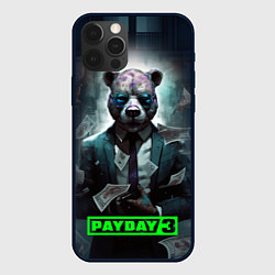 Чехол для iPhone 12 Pro Payday 3 bear, цвет: 3D-черный