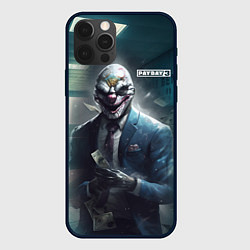 Чехол для iPhone 12 Pro Payday 3 mask, цвет: 3D-черный