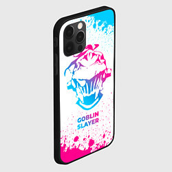 Чехол для iPhone 12 Pro Goblin Slayer neon gradient style, цвет: 3D-черный — фото 2