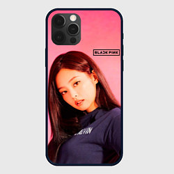 Чехол для iPhone 12 Pro Jennie Blackpink kpop, цвет: 3D-черный