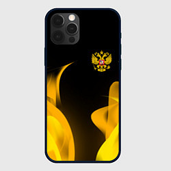 Чехол для iPhone 12 Pro Russian style fire, цвет: 3D-черный