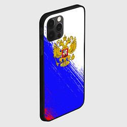 Чехол для iPhone 12 Pro Патриот Рф Герб, цвет: 3D-черный — фото 2