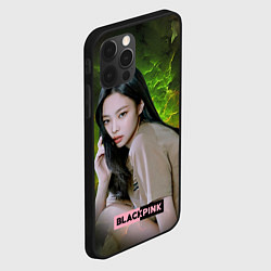 Чехол для iPhone 12 Pro Jennie Blackpink, цвет: 3D-черный — фото 2