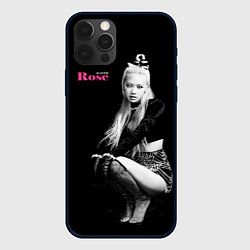 Чехол для iPhone 12 Pro Blackpink Rosanna, цвет: 3D-черный