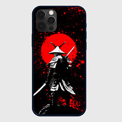 Чехол для iPhone 12 Pro Призрак цусимы - самурай, цвет: 3D-черный