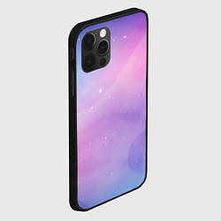 Чехол для iPhone 12 Pro Градиентовый космос, цвет: 3D-черный — фото 2