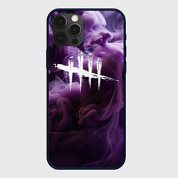 Чехол для iPhone 12 Pro Dead By Daylight Logo Smoke, цвет: 3D-черный