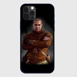 Чехол для iPhone 12 Pro The Witcher 3 - Гюнтер, цвет: 3D-черный